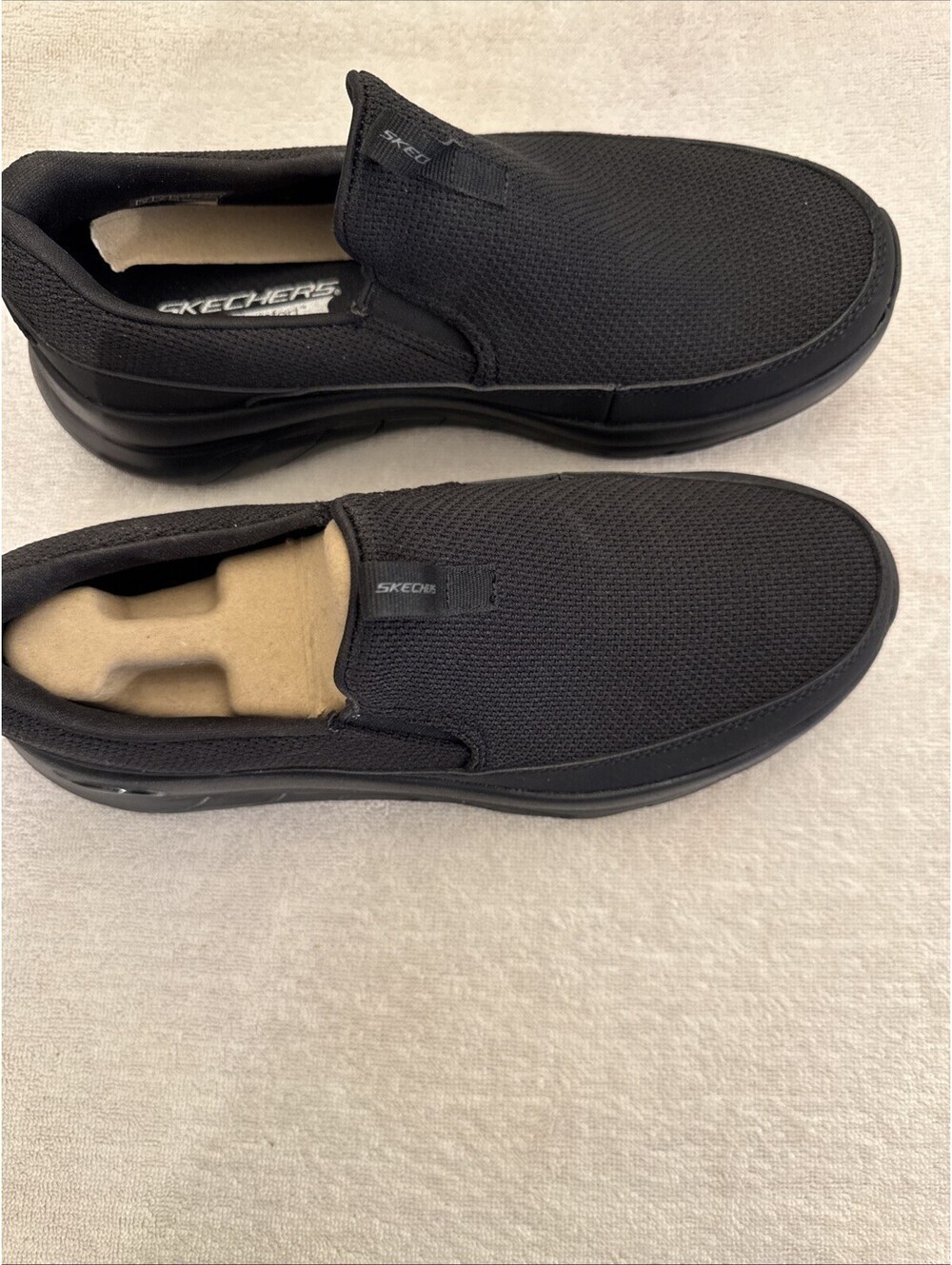 Skechers Men's Arch Comfort Flex Everyday Sneaker Size 8 Black